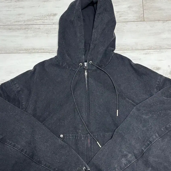 [BUNJANG] Gamma Gallery Cropped Work Hooded Jacket / 감마갤러리 후드자켓