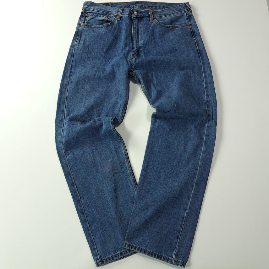 [BUNJANG] Levi's 505 Original Regular Straight Fit Denim Pants Indigo Blue (W36) / CA691 36 리바이스 505 레귤러 스트레이트 데님 팬츠 바지