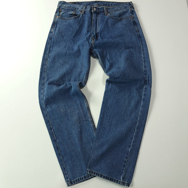 [BUNJANG] Levi's 505 Original Regular Straight Fit Denim Pants Indigo Blue (W36) / CA691 36 리바이스 505 레귤러 스트레이트 데님 팬츠 바지
