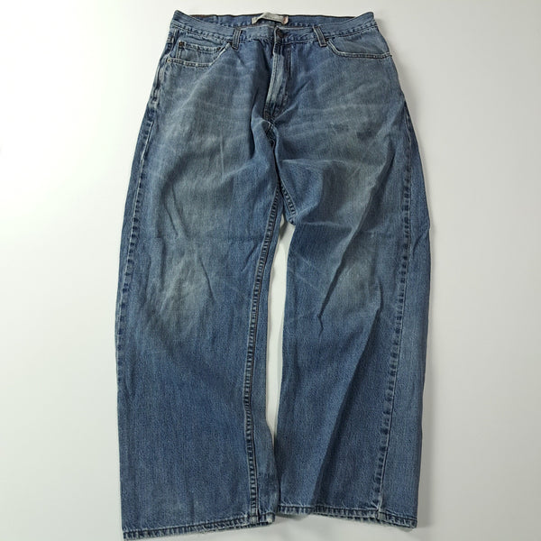 [BUNJANG] Levi's 569 Loose Straight 00s Indigo Blue Denim Jeans (W36) / CA694 36 리바이스 569 00s 루즈 스트레이트 데님 팬츠 바지