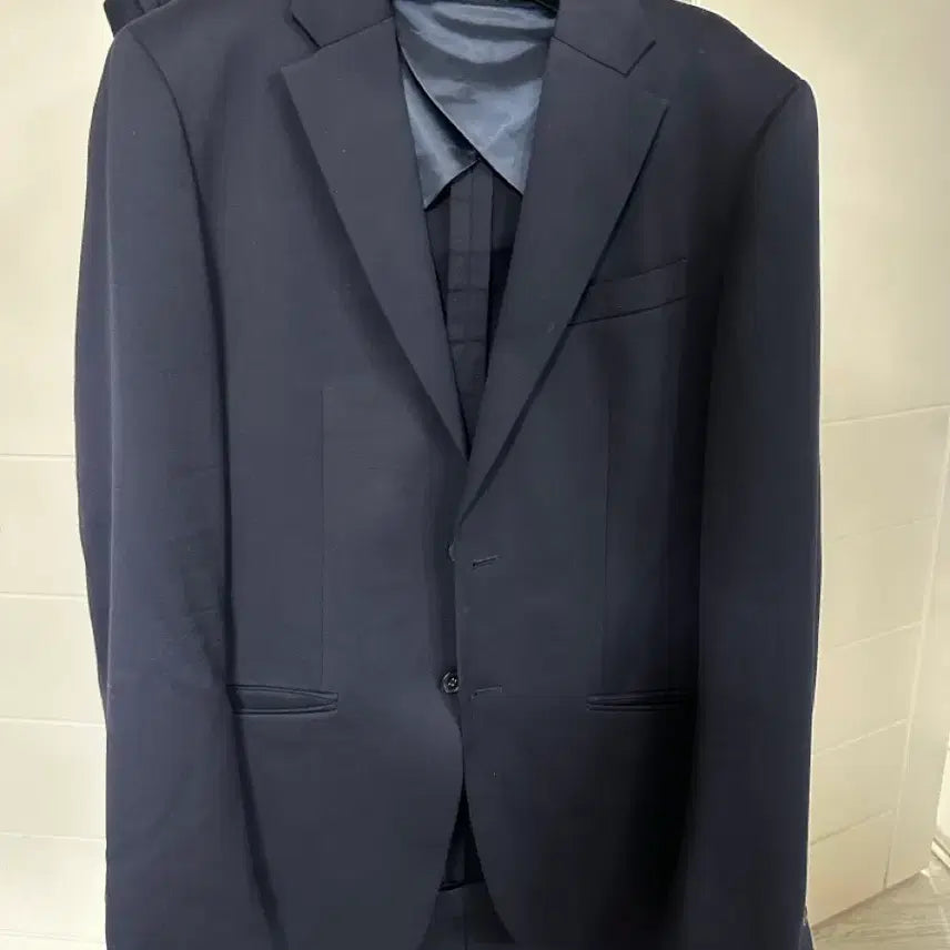 [BUNJANG] SIEG Navy Suit Set / SIEG 네이비 정장 세트 (103-178)