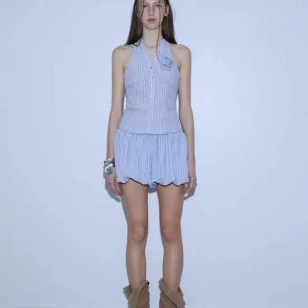 [BUNJANG] The Porta Balloon Skirt Shorts / 더포르타 벌룬스커트 반바지