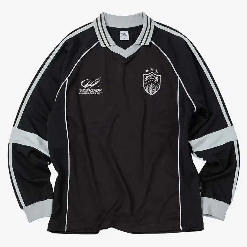 [BUNJANG] Travel Jersey Long Sleeve Black / 트래블 져지 롱슬리브 블랙