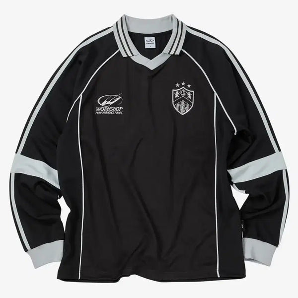 [BUNJANG] Travel Jersey Long Sleeve Black / 트래블 져지 롱슬리브 블랙