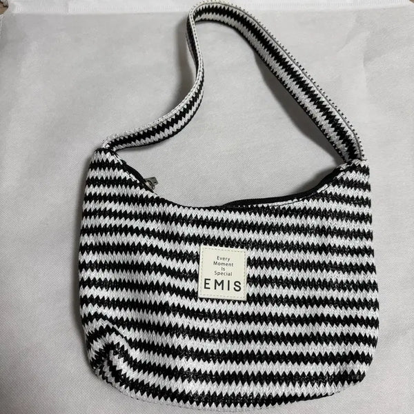 [BUNJANG] emis Raffia Hobo Bag / 이미스(emis) 라피아 호보백