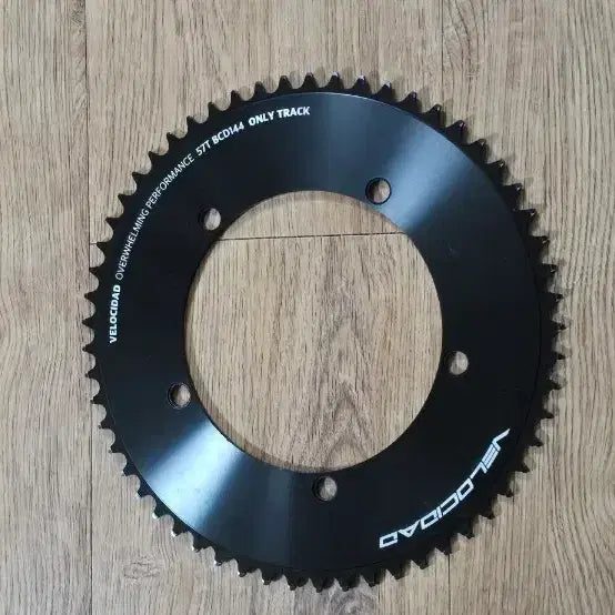 [BUNJANG] Velocidad 57T Track Chainring / 벨로시닷 57t 트랙 픽시 체인링 앞 기어판