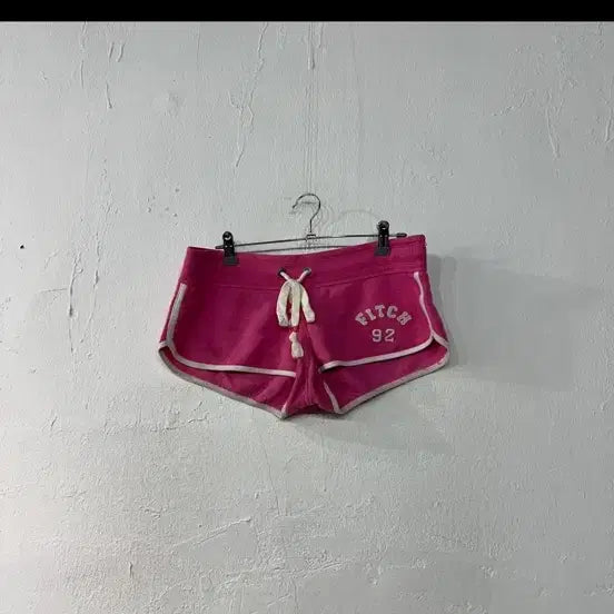 [BUNJANG] Abercrombie & Fitch Pink Logo Shorts / 아베크롬비 핑크