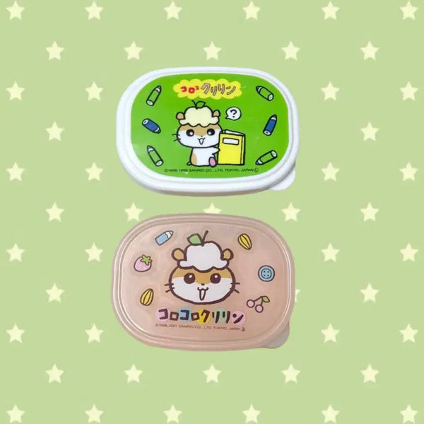 [BUNJANG] Vintage Kuririn Mini Lunchbox Storage Container / 고전쿠리링 고전코로코로쿠리링 미니도시락 보관함