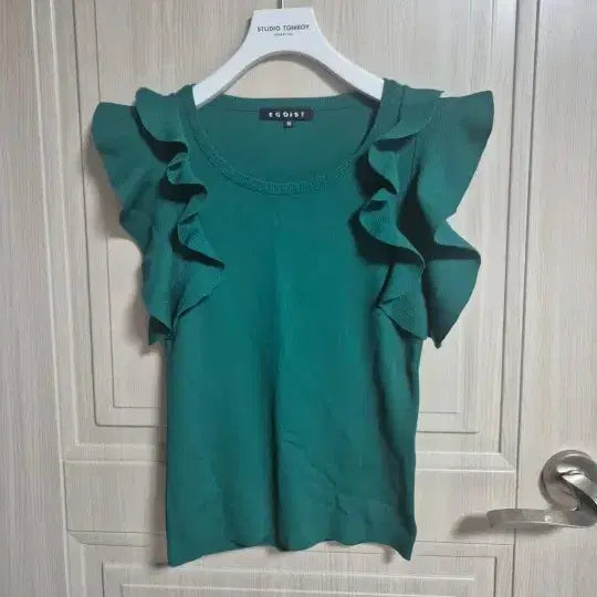 [BUNJANG] Egoist Summer Knit Green / 에고이스트 여름니트