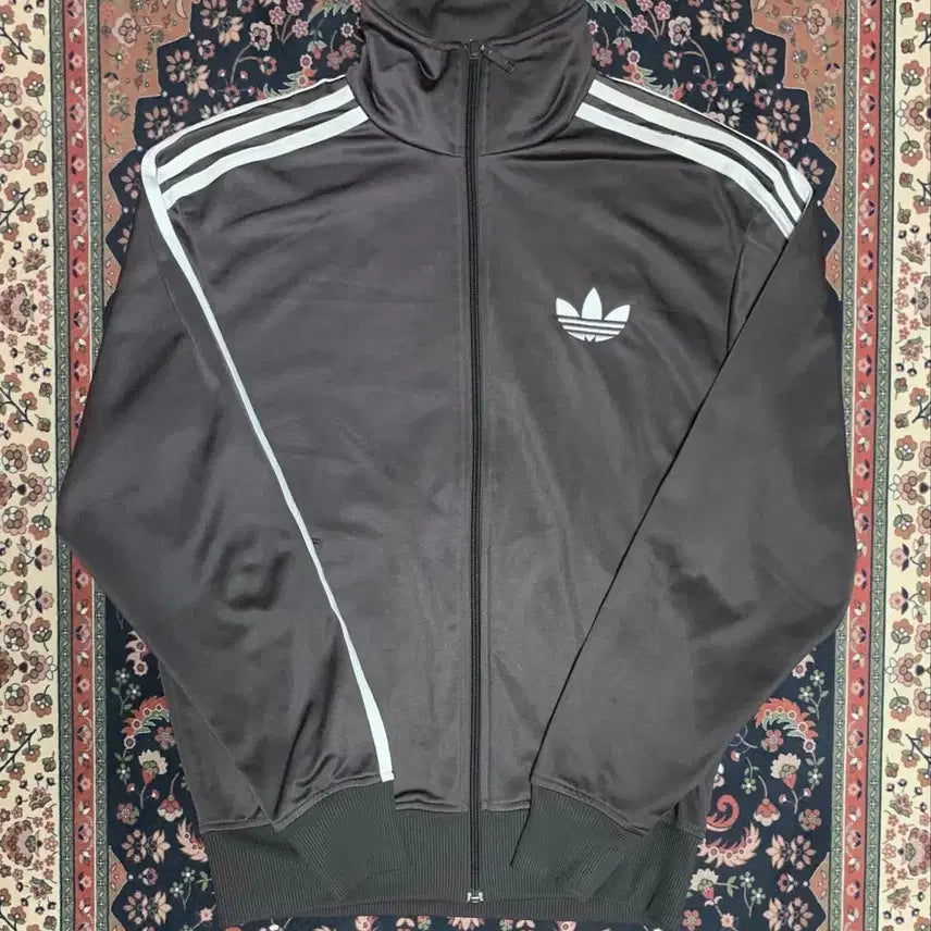 [BUNJANG] Adidas Firebird Brown Track Jacket / 아디다스 파이어버드 브라운 져지