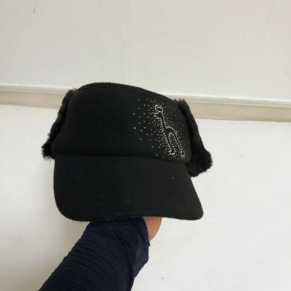[BUNJANG] Hazzys Winter Sun Cap Hat / 헤지스 겨울 썬캡 모자 FREE@9928