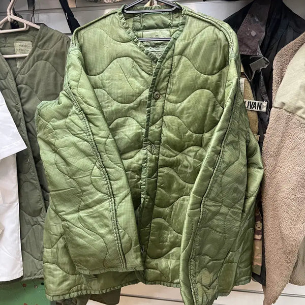 [BUNJANG] US Army Original M-65 Field Jacket Liner (Large, Mint Condition) / [L/새상품급] 미군 오리지널 M-65 필드 자켓 내피 (민트급 깔깔이)
