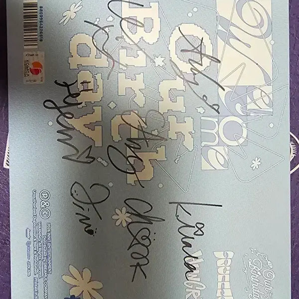 [BUNJANG] OURBIRTHDAY Autographed Non-Sale CD / 아워벌스데이 OURBIRTHDAY 비매 사인시디