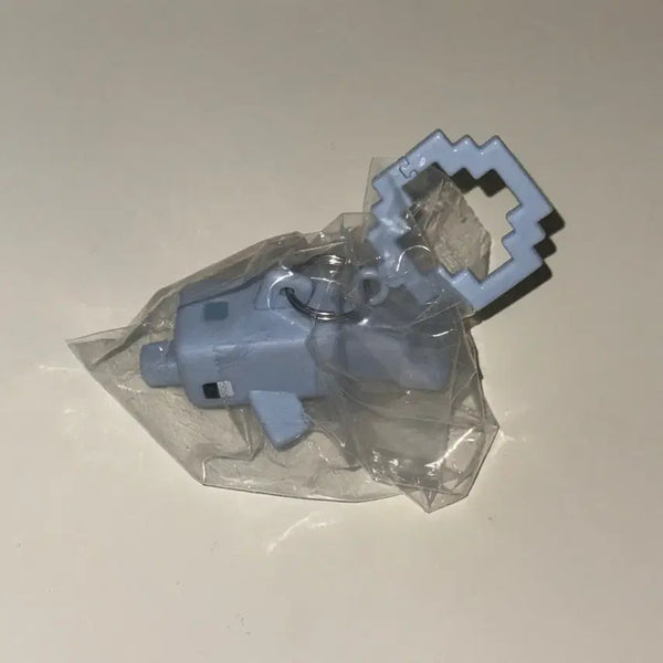 [BUNJANG] Minecraft Dolphin Gacha Keyring / 마인크래프트 돌고래 가챠 키링