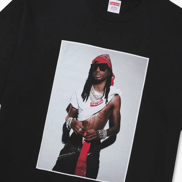 [BUNJANG] Supreme Playboy Carti T-Shirt Black / 슈프림 플레이보이 카티 티셔츠 반팔 블랙