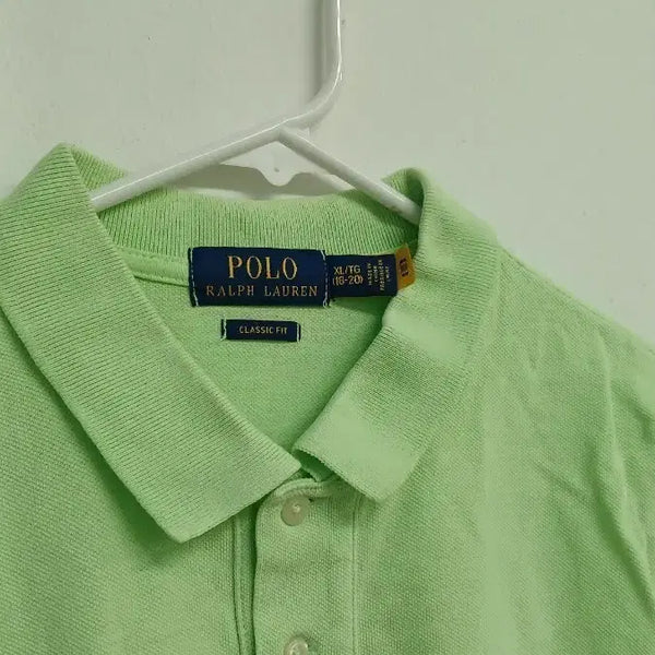 [BUNJANG] Polo Ralph Lauren Classic Fit Shirt Green XL / 폴로 랄프로렌 셔츠 연두 XL