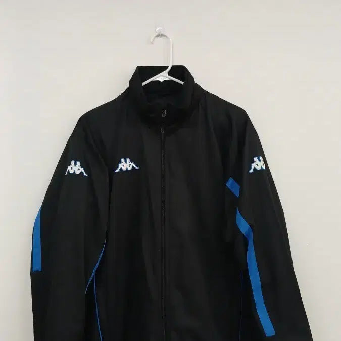 [BUNJANG] Kappa Track Jacket Black Blue / 카파 트랙 자켓 블랙 블루