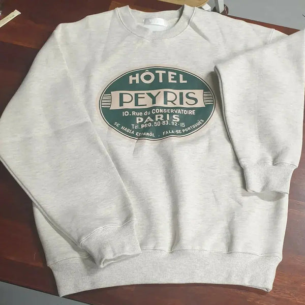 [BUNJANG] TALY Oatmeal Sweatshirt / TALY 맨투맨