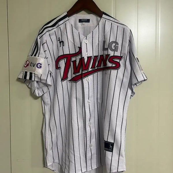 [BUNJANG] LG Twins Hazzys Home Baseball Jersey Size 100 / 엘지트윈스 헤지스 홈유니폼 노마킹 100