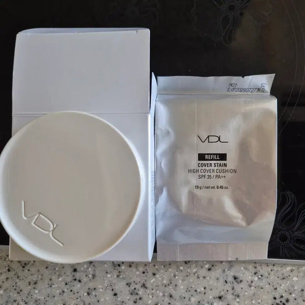 [BUNJANG] VDL Cover Stain High Cover Cushion A01 / [새상품] VDL 커버 스테인 하이커버 쿠션 A01