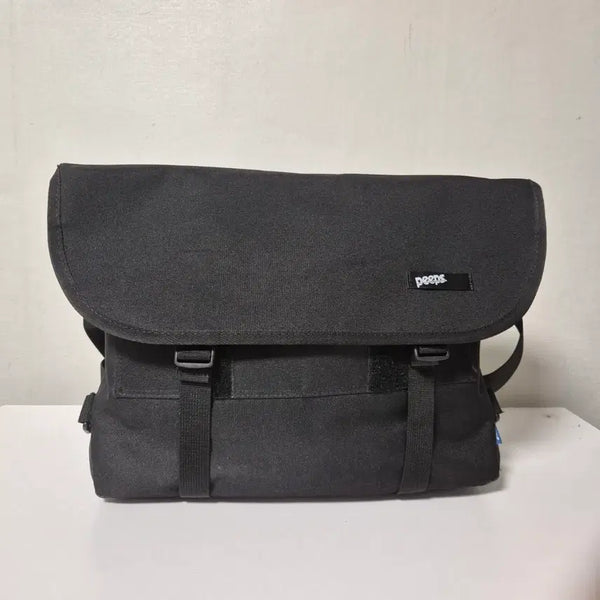 [BUNJANG] Phics Messenger Bag Black / 핍스 메신저백 블랙