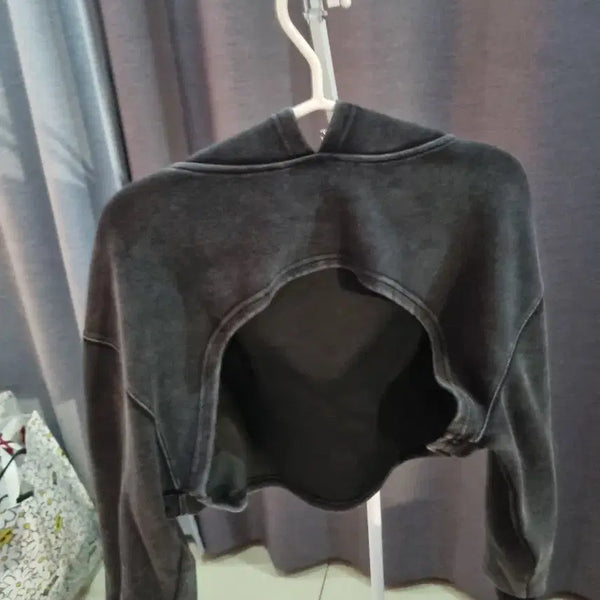 [BUNJANG] Unique Design Long Sleeve T-Shirt / 보세 여성의류