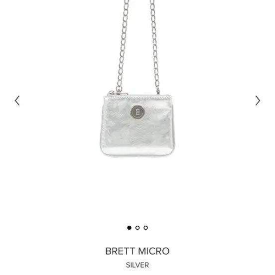 [BUNJANG] minitmute Brett Micro Silver Bag / 미닛뮤트 브렛 마이크로 실버