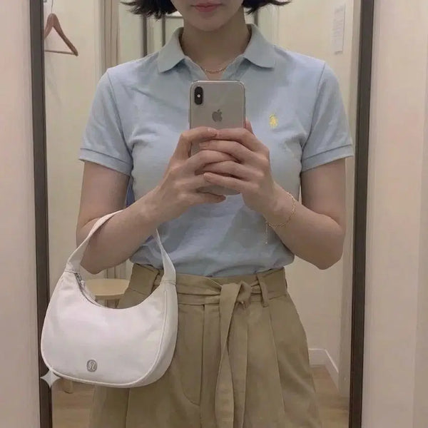 [BUNJANG] Polo Ralph Lauren Women's Short Sleeve Polo Shirt / 폴로 여성 반팔 카라티