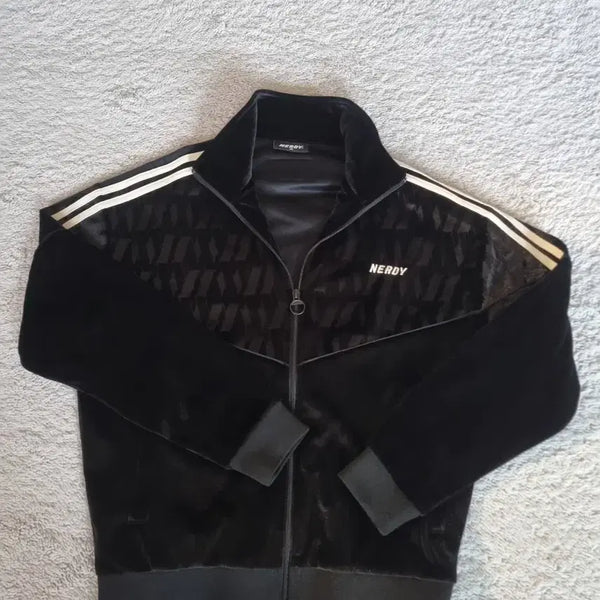[BUNJANG] NERDY Velvet Track Jacket / 널디