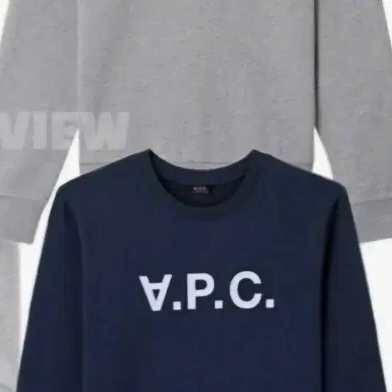 [BUNJANG] A.P.C. V.P.C. Sweatshirt Grey M / A.P.C. V.P.C. 맨투맨 그레이 M