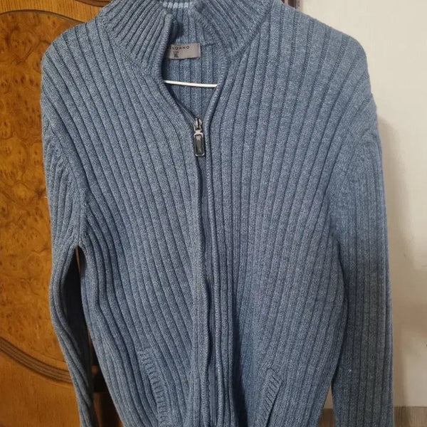 [BUNJANG] Giordano Zip-Up Knit Sweater XL / 지오다노집업니트스웨터 XL