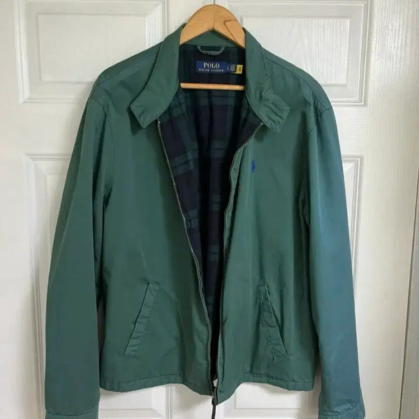 [BUNJANG] Polo Ralph Lauren Green Barracuda Jacket L / 폴로 랄프로렌 그린 바라쿠다 자켓 L