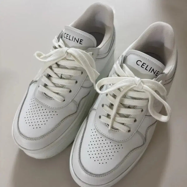 [BUNJANG] Celine White Platform Sneakers Size 36 / (정품) 셀린느 스니커즈 (36)