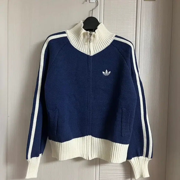 [BUNJANG] Adini Knit Zip-Up / 아디니트집업