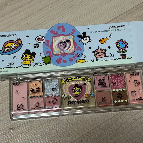 [BUNJANG] Peripera Tamagotchi Eyeshadow Palette / 페리페라 다마고치