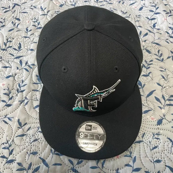 [BUNJANG] New Era 9FIFTY Florida Marlins Snapback Hat / 뉴에라 9fifty 플로리다 말린스 스냅백 mlb 모자