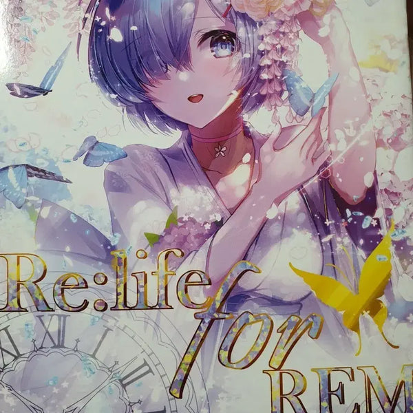 [BUNJANG] Re:Zero Ram Illustration Book / 리제로 렘 회지 일러스트북