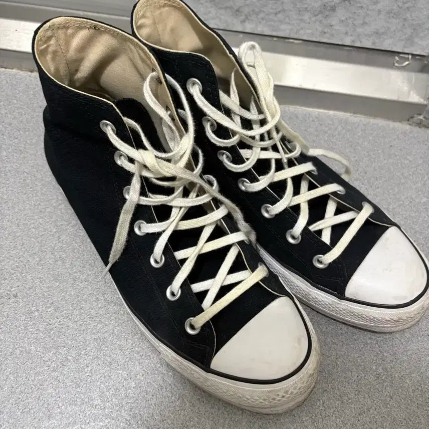 [BUNJANG] Converse Chuck Taylor All Star Lift Platform High Top Black / 컨버스 척테일러 올스타 리프트 하이 블랙