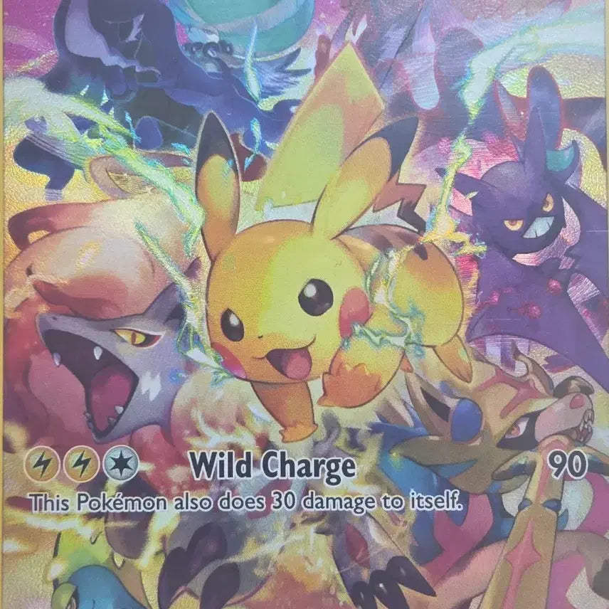 [BUNJANG] Pokemon Card Wild Charge Promo Rare Pikachu Card / 포켓몬카드 와일드차지 프로모 희귀 피카츄카드