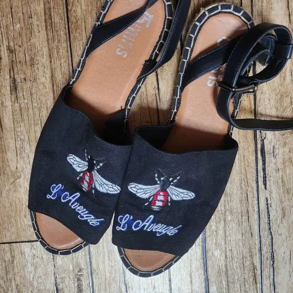 [BUNJANG] Suede Sandals / 여성 샌들