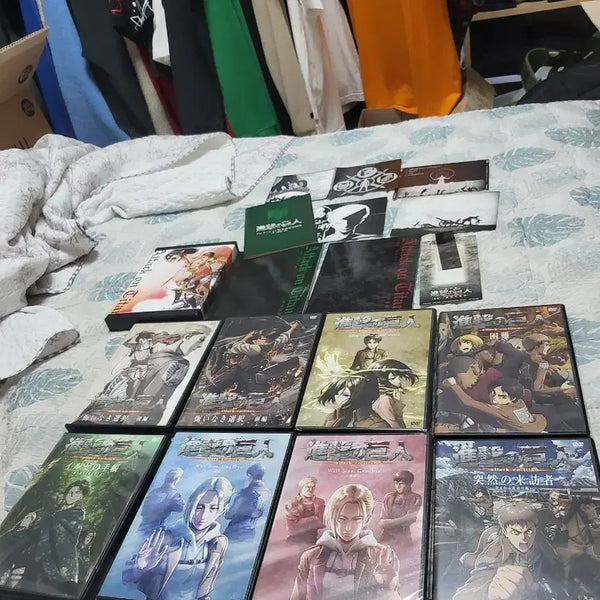 [BUNJANG] Attack on Titan DVD 8 Booklet Bundle / 진격의거인 DVD 8 책자일괄 금액입니다