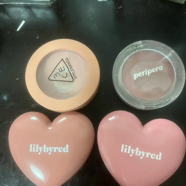 [BUNJANG] Lilybyred, 3CE, Peripera Blusher Set (4 Shades) / 3CE 릴리바이레드 페리페라 블러셔 4종
