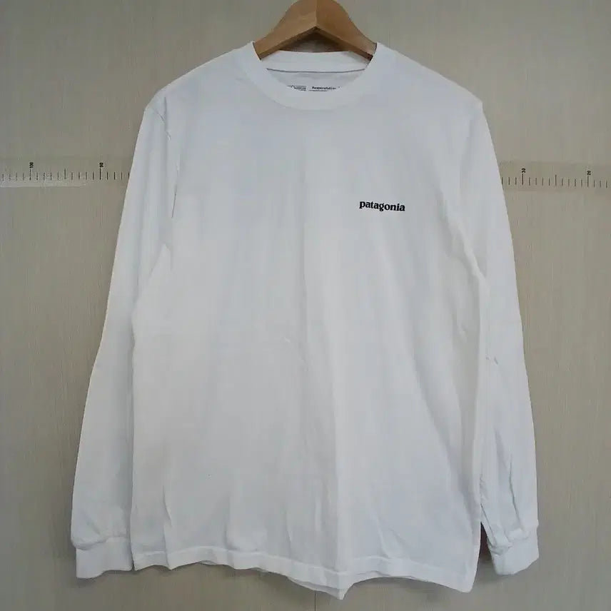 [BUNJANG] Patagonia Long Sleeve T-Shirt White / 파타고니아 긴팔 티셔츠 화이트