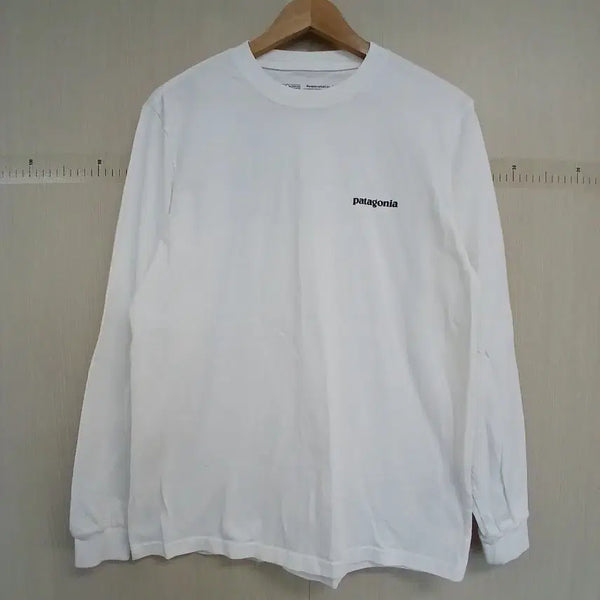 [BUNJANG] Patagonia Long Sleeve T-Shirt White / 파타고니아 긴팔 티셔츠 화이트
