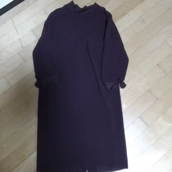 [BUNJANG] Mine Burgundy Long Dress Size 55 / 마인. 버건디. 롱. 원피스 55