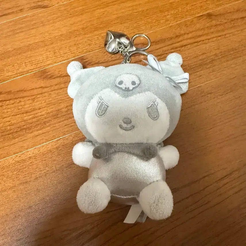 [BUNJANG] Kuromi Silver Doll Keychain / 쿠로미 실버 인형 키링