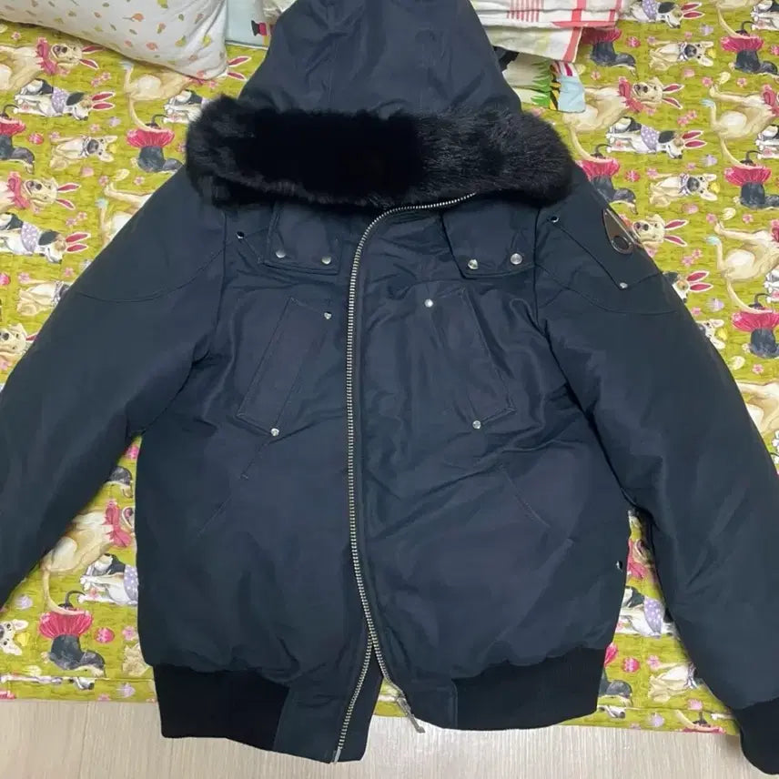 [BUNJANG] MooSnurkle Padded Jacket Black / 무스너클 패딩 블랙