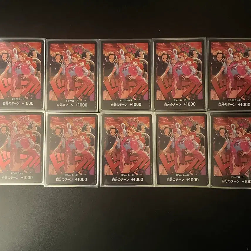 [BUNJANG] One Piece Heroines Special Edition Promo Dunchu Cards (9 Cards) / 원피스 카드 히로인즈 스페셜 에디션 프로모 둥카드(9장)