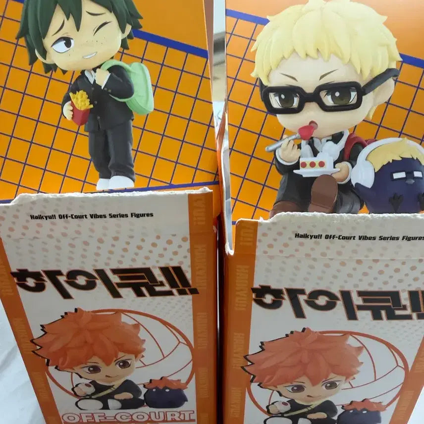[BUNJANG] Haikyuu!! Popmart Figures Tsukishima & Yamaguchi Set / 하이큐 팝마트 피규어 츠키시마,야마구치 팔아요!!