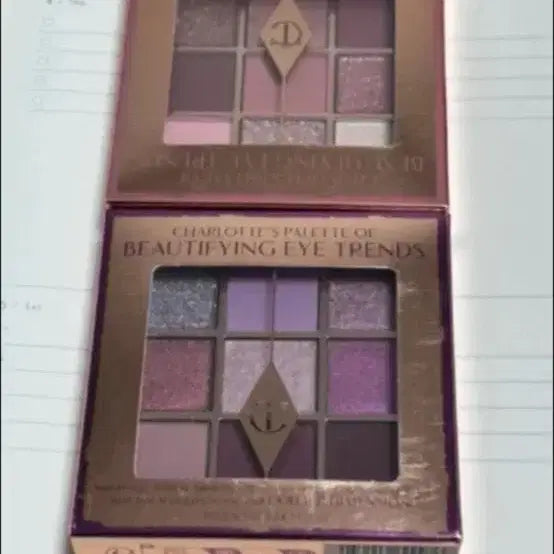 [BUNJANG] Charlotte Tilbury Eyeshadow Palette - Digital Lilac / Pink Love / 샬롯틸버리 섀도우 팔레트/디지털라일락/핑크러브 새상품/샬롯츠 팔레트 오브 뷰티파잉
